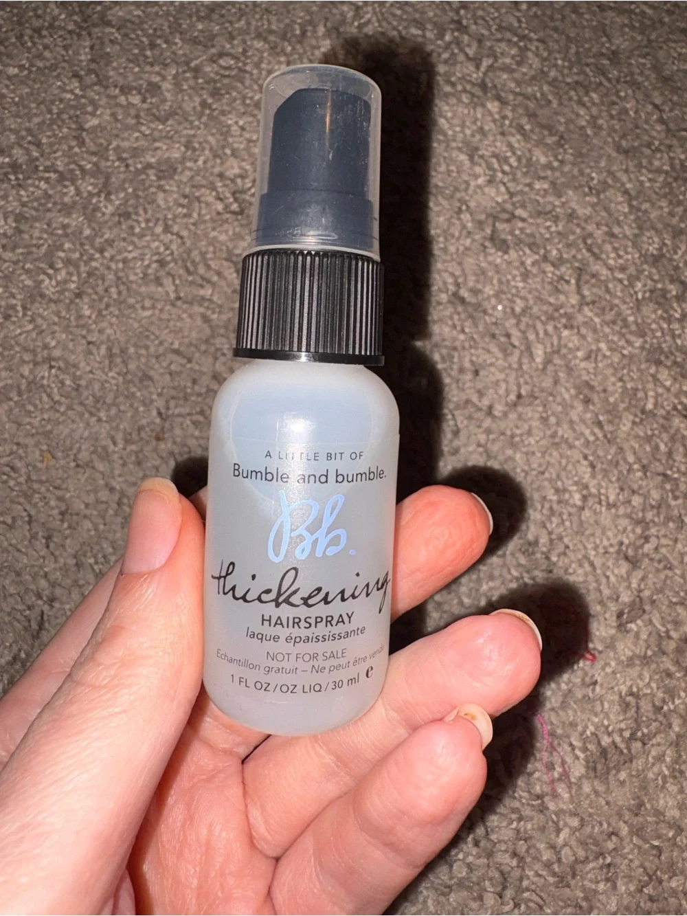 Bumble and bumble Thickening Hairspray — White Bottle with Black Cap